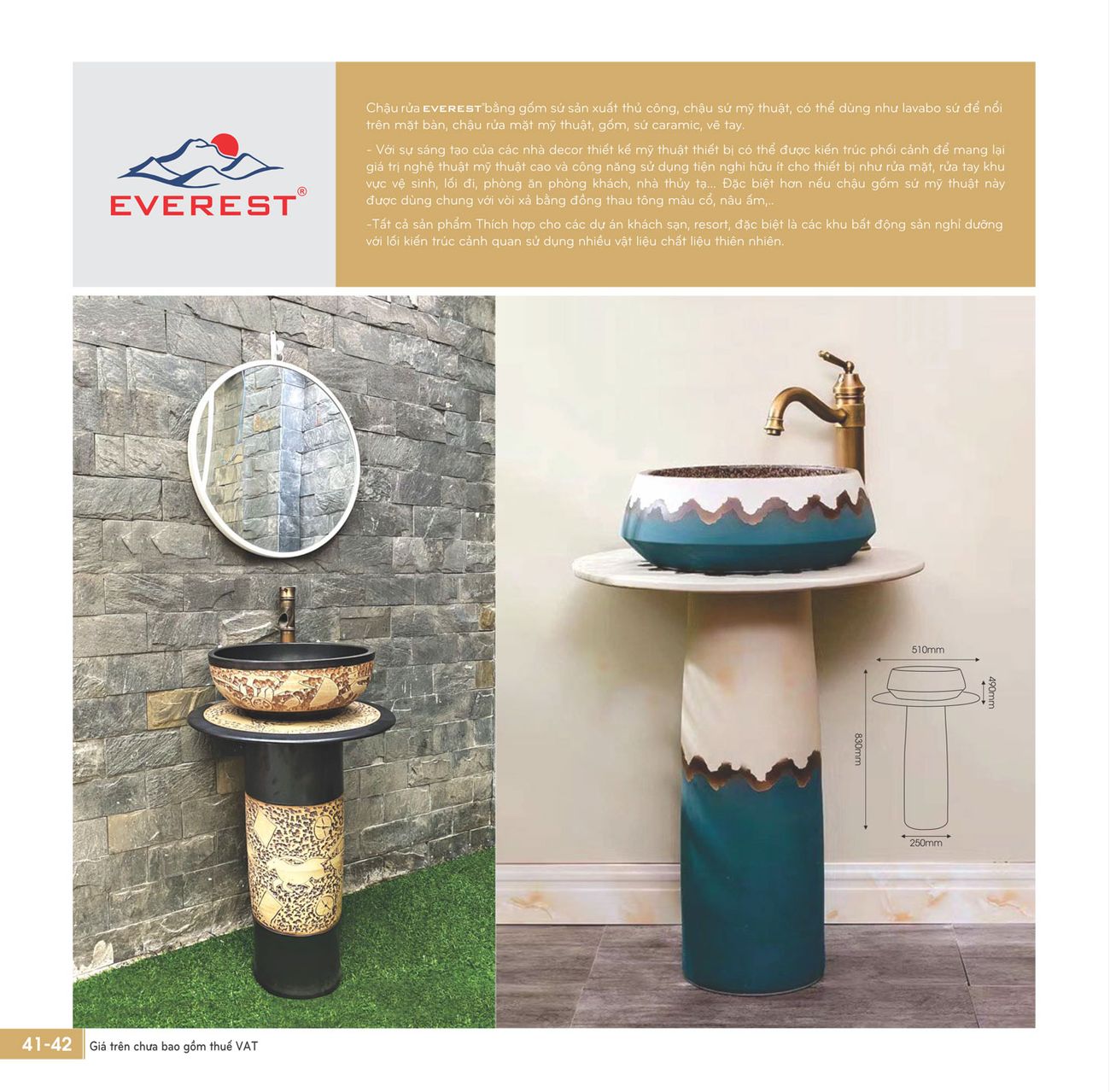 Thiết bị vệ sinh EVEREST Cổ Điển Catalogue và Bảng giá mới nhất /Page 